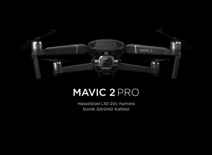 DJI yeni drone modeli Mavic 2 Pro’yu tanıttı